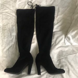Over the knee Steve Madden boots